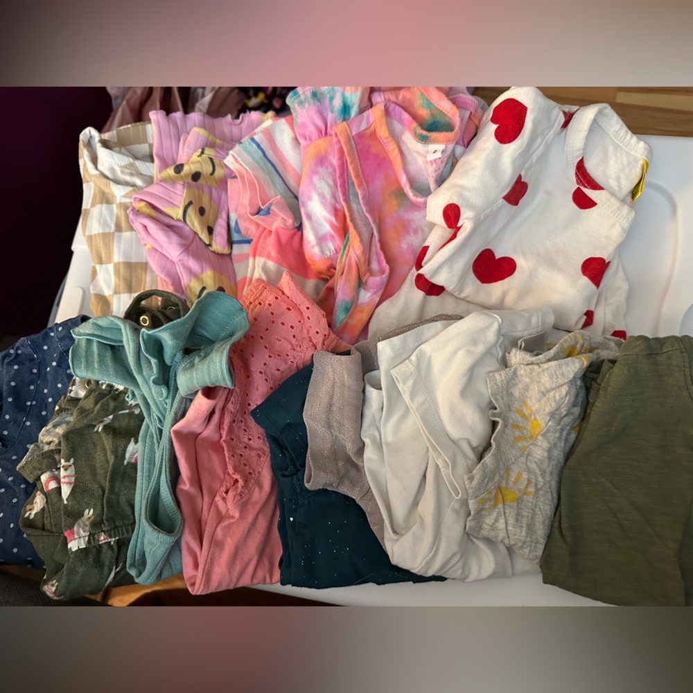 Assortment toddler girls clothing